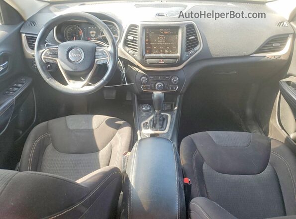 1C4PJMCB4GW118107 2016 JEEP CHEROKEE Gray Widok deski rozdzielczej
