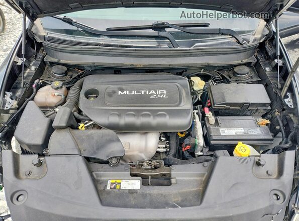 1C4PJMCB4GW259596 2016 JEEP CHEROKEE Black ძრავის განყოფილების ხედი
