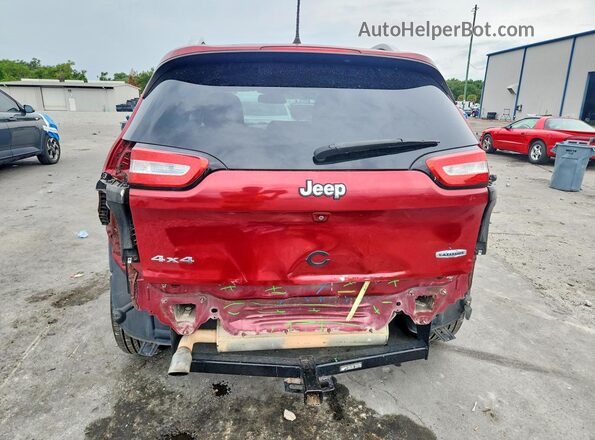1C4PJMCB4GW372321 2016 JEEP CHEROKEE Красный Вид сзади