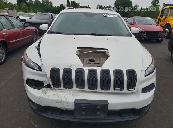 1C4PJMCB4JD578676 2018 JEEP CHEROKEE White Widok z przodu