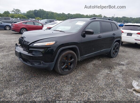 1C4PJMCB4JD586065 2018 JEEP CHEROKEE Black Передня ліва чверть