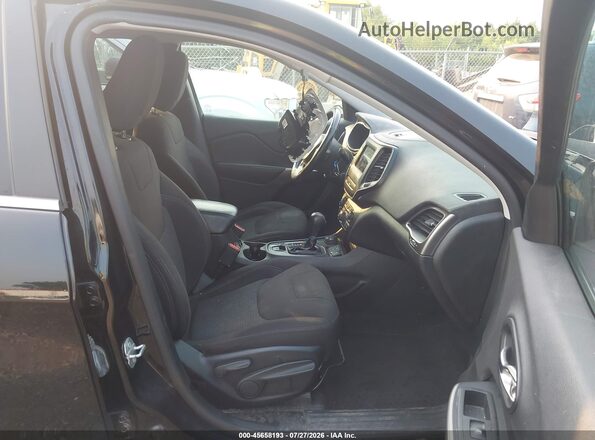 1C4PJMCB4KD239840 2019 JEEP CHEROKEE Black Вид салону спереду