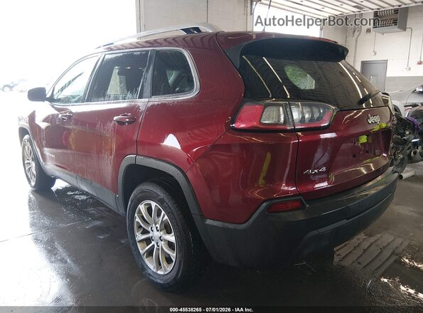 1C4PJMCB4KD343616 2019 JEEP CHEROKEE Red უკანა მარცხენა