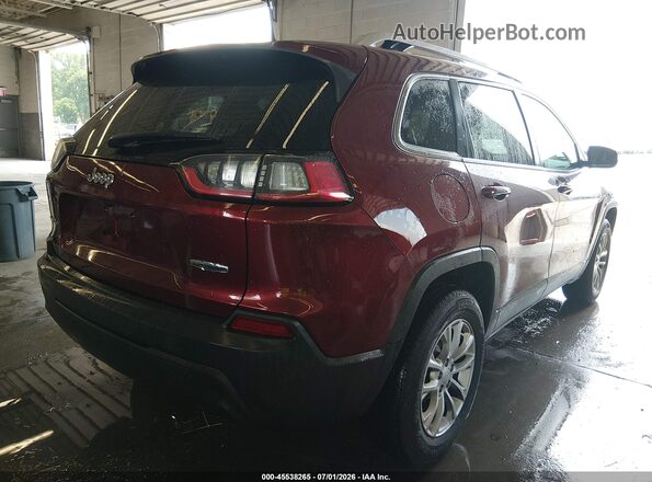 1C4PJMCB4KD343616 2019 JEEP CHEROKEE Red უკანა მარჯვენა
