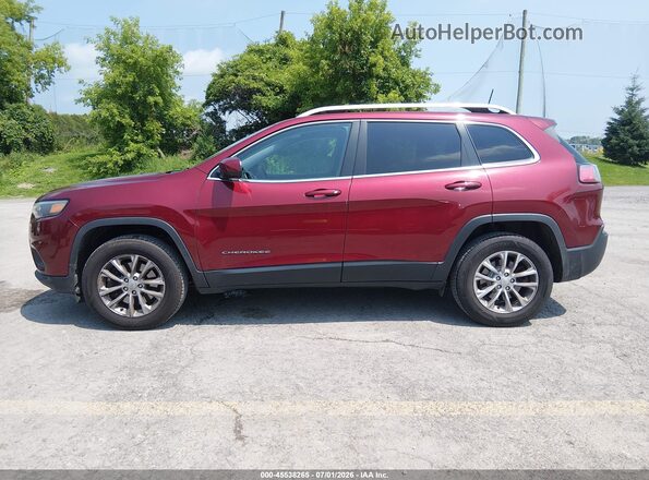 1C4PJMCB4KD343616 2019 JEEP CHEROKEE Red სალონის 360-გრადუსიანი ხედი