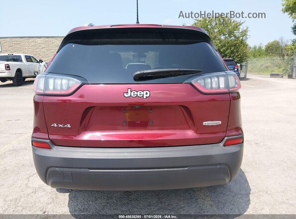 1C4PJMCB4KD343616 2019 JEEP CHEROKEE Red 