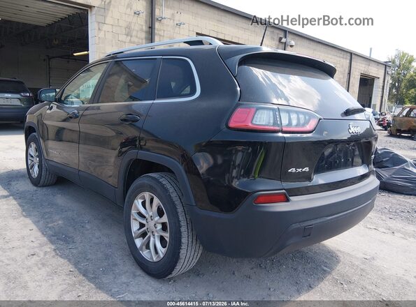 1C4PJMCB4KD346693 2019 JEEP CHEROKEE Black უკანა მარცხენა