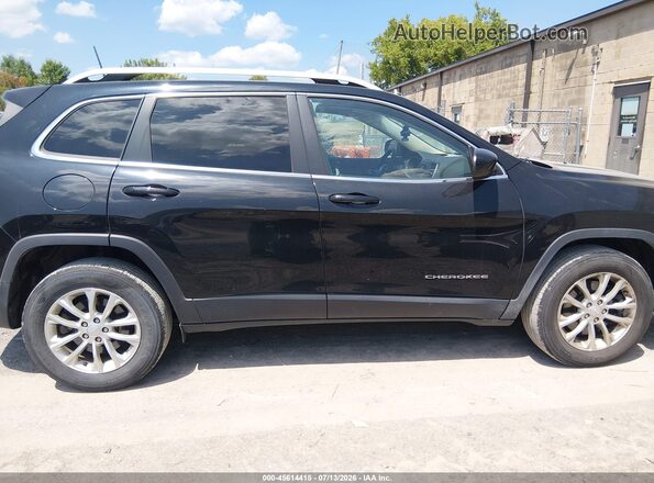 1C4PJMCB4KD346693 2019 JEEP CHEROKEE Black უკანა სალონის ხედი