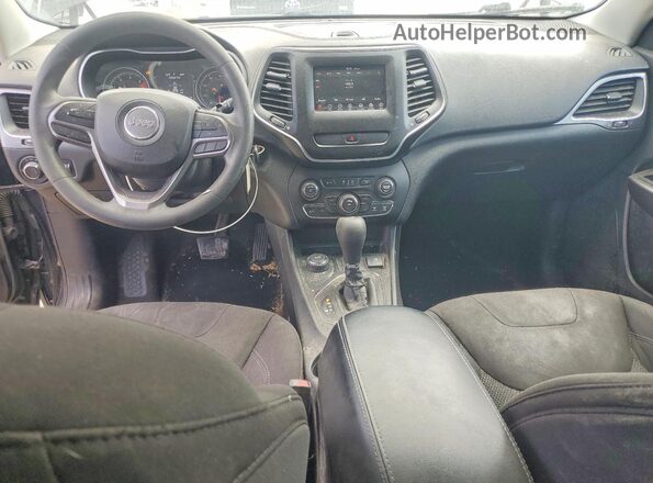 1C4PJMCB4LD650379 2020 JEEP CHEROKEE Black Dashboard view