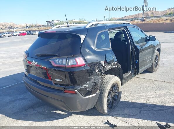 1C4PJMCB4MD166147 2021 JEEP CHEROKEE Black Tył prawy