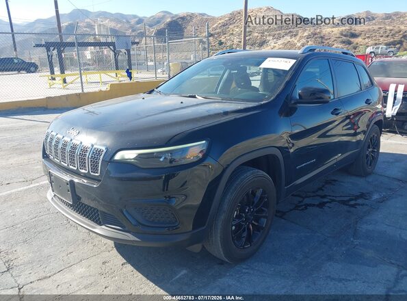 1C4PJMCB4MD166147 2021 JEEP CHEROKEE Black Przód lewy
