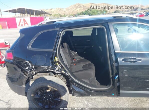 1C4PJMCB4MD166147 2021 JEEP CHEROKEE Black Widok z przodu
