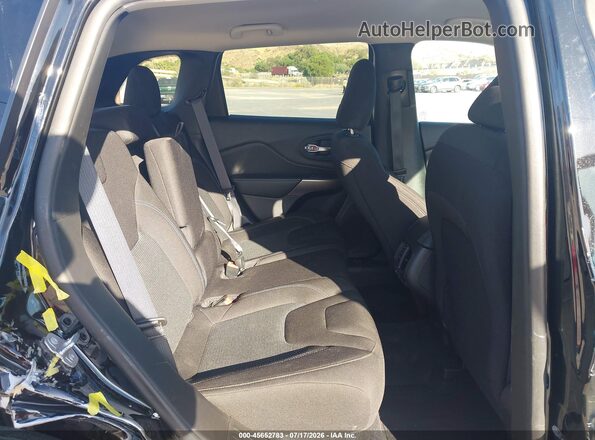 1C4PJMCB4MD166147 2021 JEEP CHEROKEE Black Widok naklejki z numerem VIN