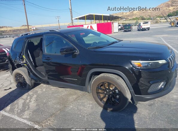 1C4PJMCB4MD166147 2021 JEEP CHEROKEE Black Widok wnętrza 360 stopni