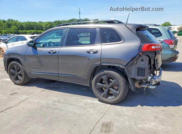 1C4PJMCB5GW218605 2016 JEEP CHEROKEE Charcoal Rear left