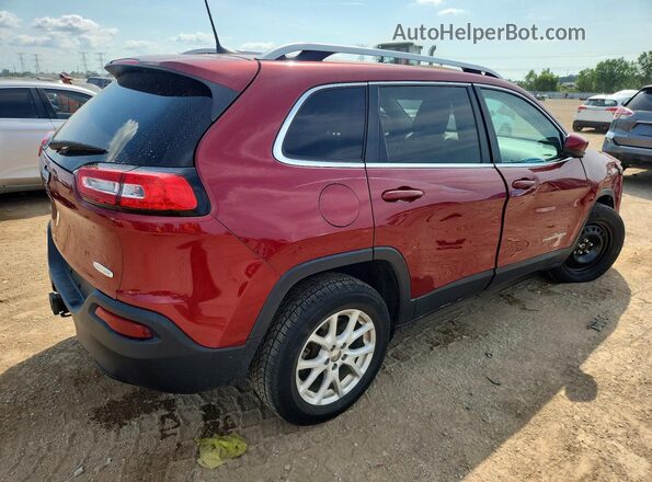 1C4PJMCB5GW327419 2016 JEEP CHEROKEE Red Rear right