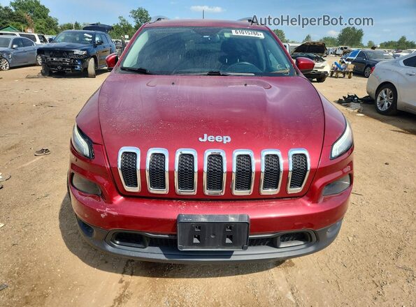 1C4PJMCB5GW327419 2016 JEEP CHEROKEE Red Front view