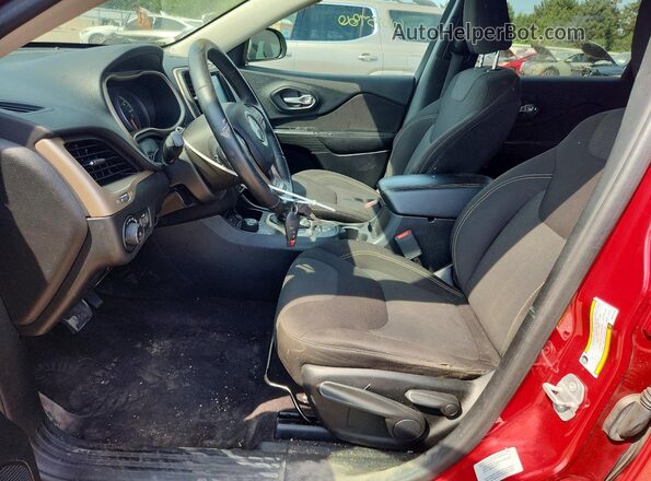 1C4PJMCB5GW327419 2016 JEEP CHEROKEE Red Front interior view