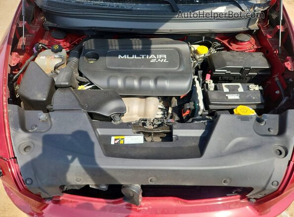 1C4PJMCB5GW327419 2016 JEEP CHEROKEE Red Rear interior view
