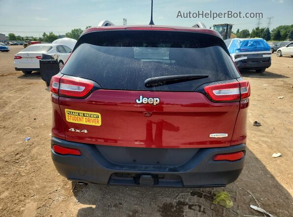 1C4PJMCB5GW327419 2016 JEEP CHEROKEE Red Rear view