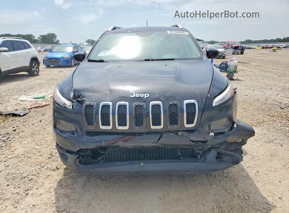 1C4PJMCB5HW544843 2017 JEEP CHEROKEE Черный Вид спереди