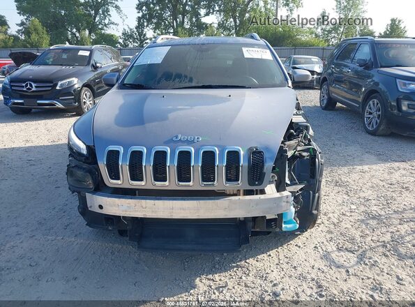 1C4PJMCB5HW649169 2017 JEEP CHEROKEE Silver უკანა სალონის ხედი