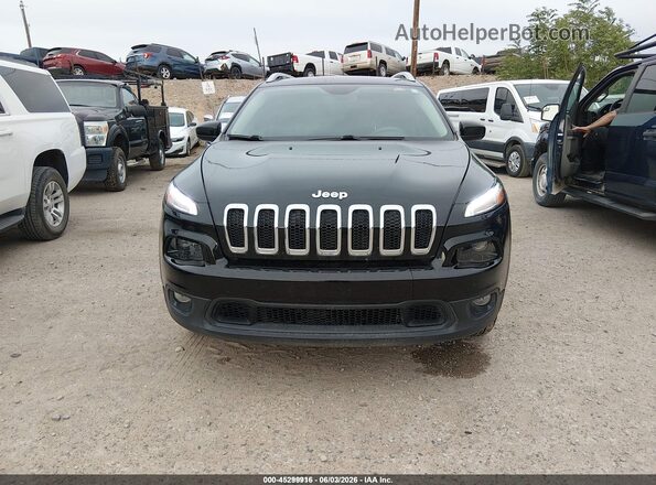 1C4PJMCB5JD528417 2018 JEEP CHEROKEE Black Instrument cluster view