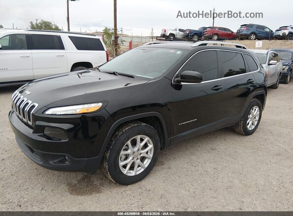 1C4PJMCB5JD528417 2018 JEEP CHEROKEE Black Front view
