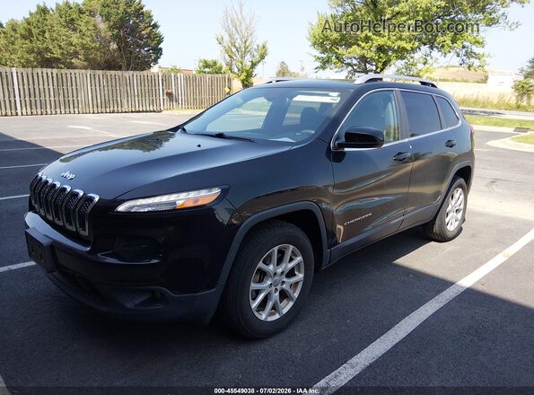 1C4PJMCB5JD528420 2018 JEEP CHEROKEE Black Front left