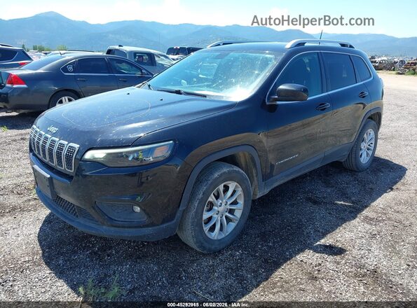 1C4PJMCB5KD444938 2019 JEEP CHEROKEE Black Przód lewy