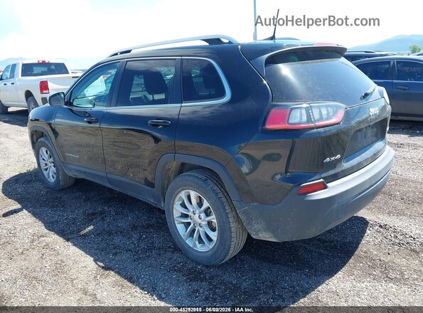 1C4PJMCB5KD444938 2019 JEEP CHEROKEE Black Tył lewy