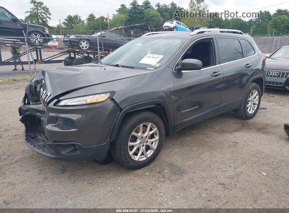 1C4PJMCB6GW368142 2016 JEEP CHEROKEE Black Առջևի ձախ երեք քառորդ տեսարան