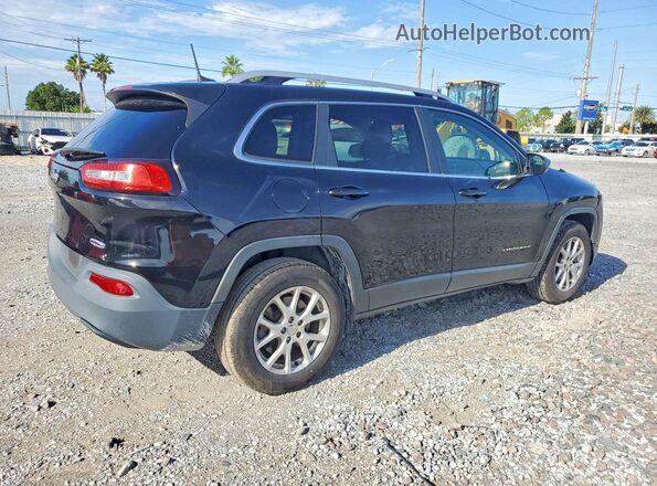 1C4PJMCB6HW595218 2017 JEEP CHEROKEE Черный Задняя правая четверть