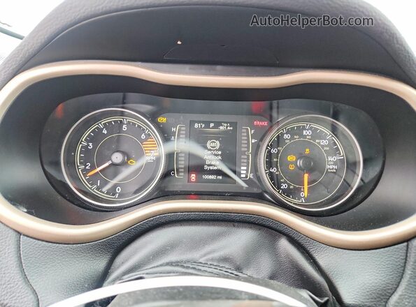 1C4PJMCB6JD515322 2018 JEEP CHEROKEE Gray Widok zestawu wskaźników