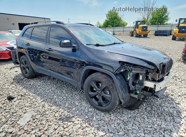 1C4PJMCB6JD575357 2018 JEEP CHEROKEE Black Передня права чверть