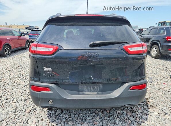 1C4PJMCB6JD575357 2018 JEEP CHEROKEE Black Вид ззаду