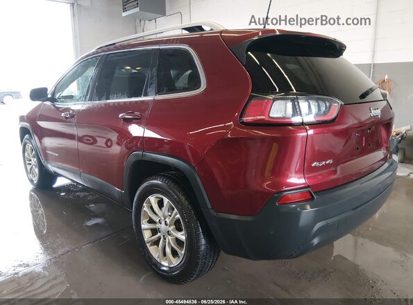 1C4PJMCB6KD343634 2019 JEEP CHEROKEE Red უკანა მარცხენა