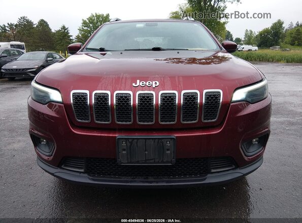 1C4PJMCB6KD343634 2019 JEEP CHEROKEE Red წინა ხედი