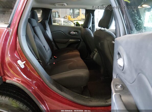 1C4PJMCB6KD343634 2019 JEEP CHEROKEE Red VIN კოდის სტიკერის ხედი