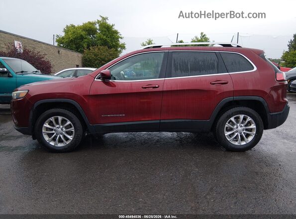 1C4PJMCB6KD343634 2019 JEEP CHEROKEE Red სალონის 360-გრადუსიანი ხედი