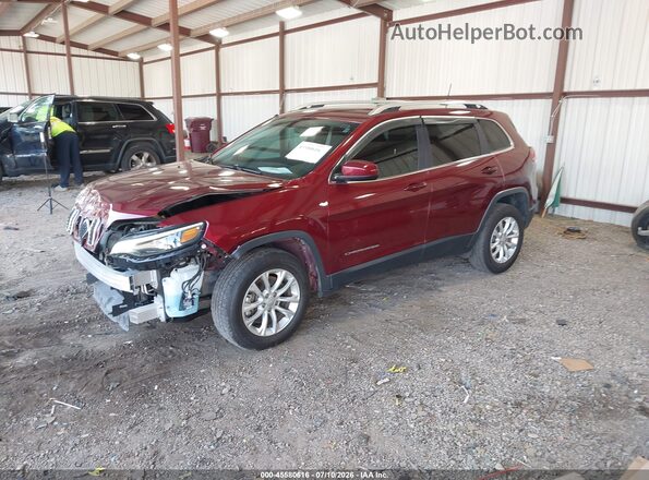1C4PJMCB6KD433107 2019 JEEP CHEROKEE Красный Передняя левая четверть
