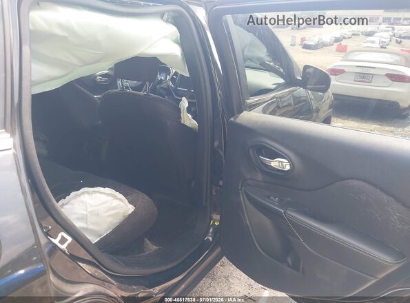 1C4PJMCB7GW122118 2016 JEEP CHEROKEE Black Vista de la etiqueta del VIN