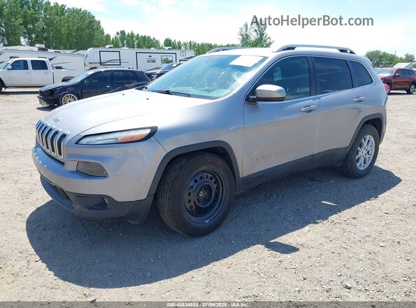 1C4PJMCB7HD213998 2017 JEEP CHEROKEE Серебряный Передняя левая четверть