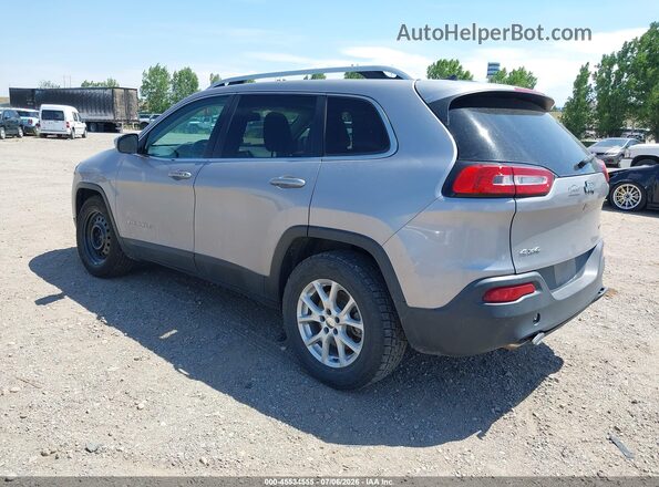 1C4PJMCB7HD213998 2017 JEEP CHEROKEE Серебряный Задняя левая четверть