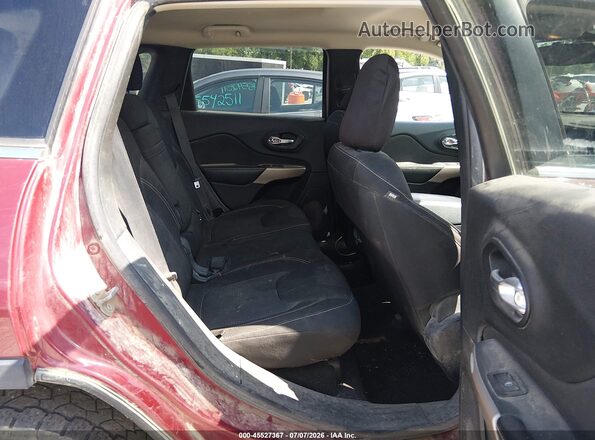 1C4PJMCB7HW608901 2017 JEEP CHEROKEE Red Widok naklejki z numerem VIN