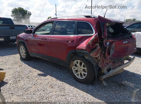 1C4PJMCB7HW608901 2017 JEEP CHEROKEE Red Tył lewy