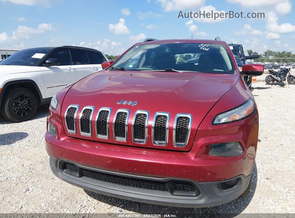 1C4PJMCB7HW608901 2017 JEEP CHEROKEE Red Widok zestawu wskaźników