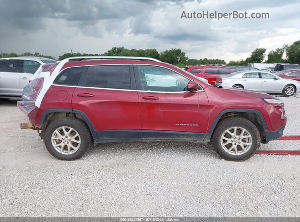 1C4PJMCB7HW608901 2017 JEEP CHEROKEE Red Widok wnętrza z tyłu