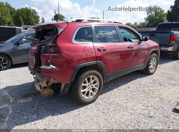 1C4PJMCB7HW608901 2017 JEEP CHEROKEE Red Tył prawy