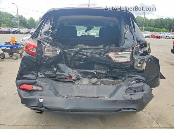 1C4PJMCB7HW657113 2017 JEEP CHEROKEE Black Вид ззаду